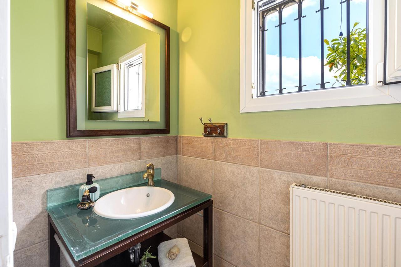Spyrelia Villa With Private Pool & Outdoor Hot Tub Dassia  Esterno foto
